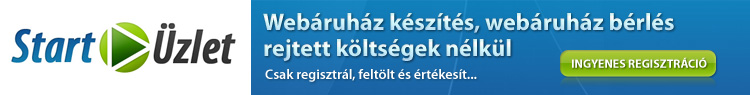 Webáruház készítés